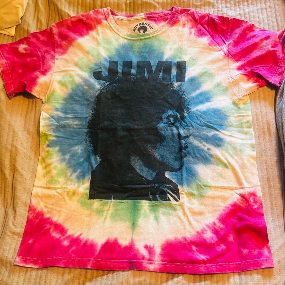 AUTHENTIC Jimi Hendrix Silhouette Face